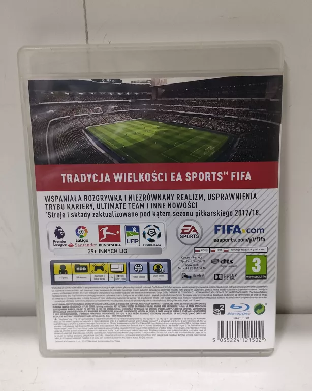 GRA PS3 FIFA 18 EDYCJA LEGACY