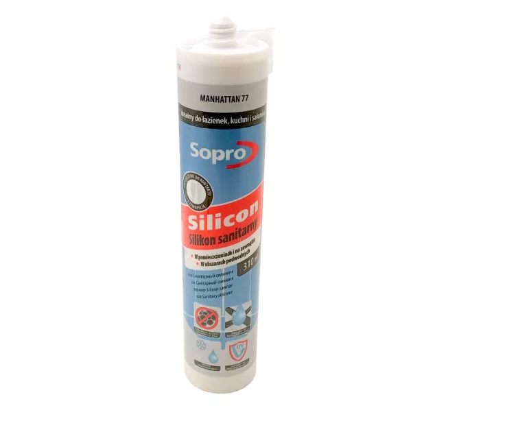 SILIKON SOPRO SZARY 310 ML MANHATTAN 77