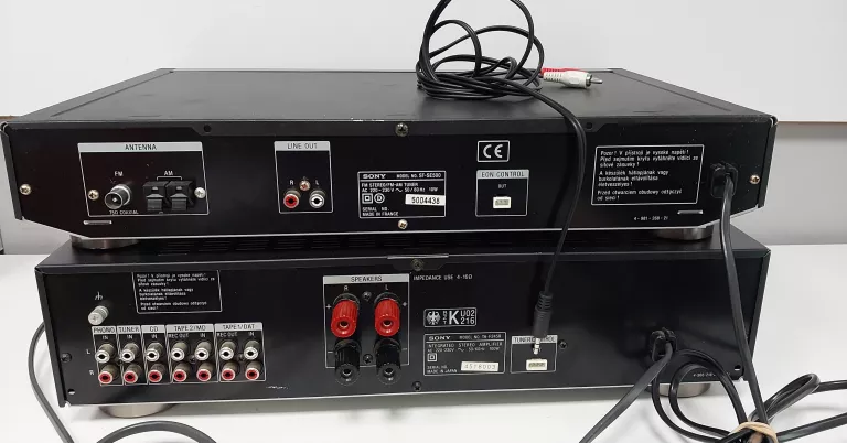 SONY TA-F245R WZMACNIACZ STEREO + 2 GŁOŚNIKI SONY SS CCP2