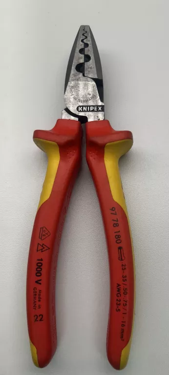 SZCZYPCE DO ZACISKANIA TULEJEK KNIPEX 97 78 180