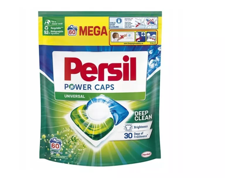 PERSIL POWER CAPS UNIVERSAL KAPSUŁKI DO PRANIA 60SZT