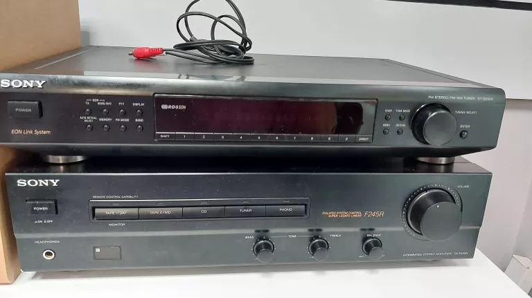 SONY TA-F245R WZMACNIACZ STEREO + 2 GŁOŚNIKI SONY SS CCP2