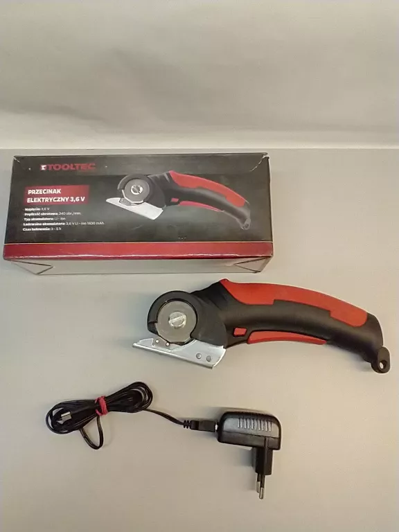 PRZECINAK ELEKTRYCZNY TOOLTEC 3,6V
