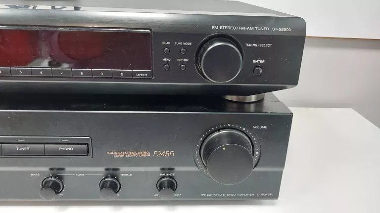 SONY TA-F245R WZMACNIACZ STEREO + 2 GŁOŚNIKI SONY SS CCP2