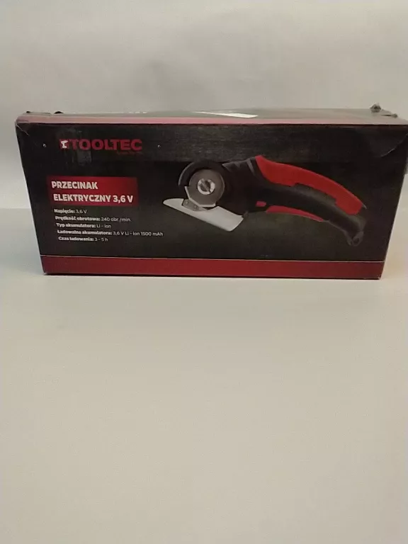 PRZECINAK ELEKTRYCZNY TOOLTEC 3,6V