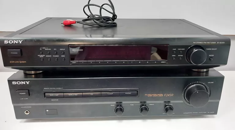 SONY TA-F245R WZMACNIACZ STEREO + 2 GŁOŚNIKI SONY SS CCP2