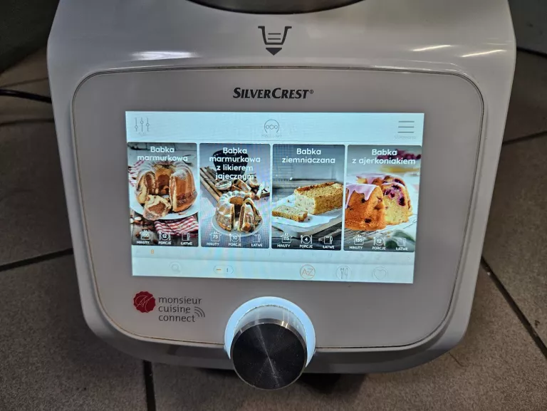 ROBOT KUCHENNY LIDLOMIX SILVERCREST SKMC 1200 D4 MONSIEUR CUISINE CONNECT