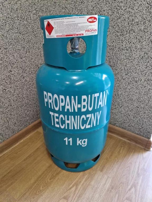 BUTLA GAZOWA Z GAZEM 11KG PLOMBY PEŁNA
