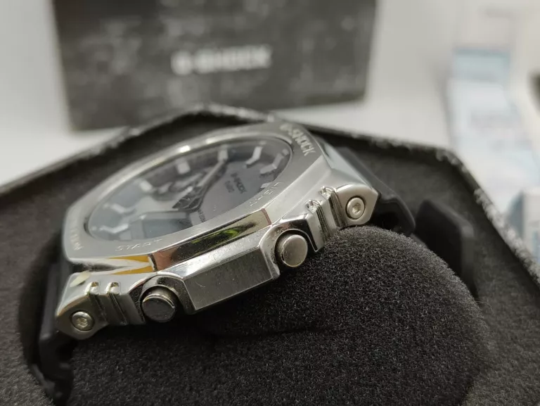 ZEGAREK MĘSKI CASIO G-SHOCK G-STEEL PREMIUM GM-2100-1AER