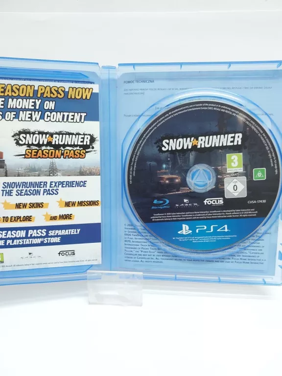 SNOW RUNNER PS4