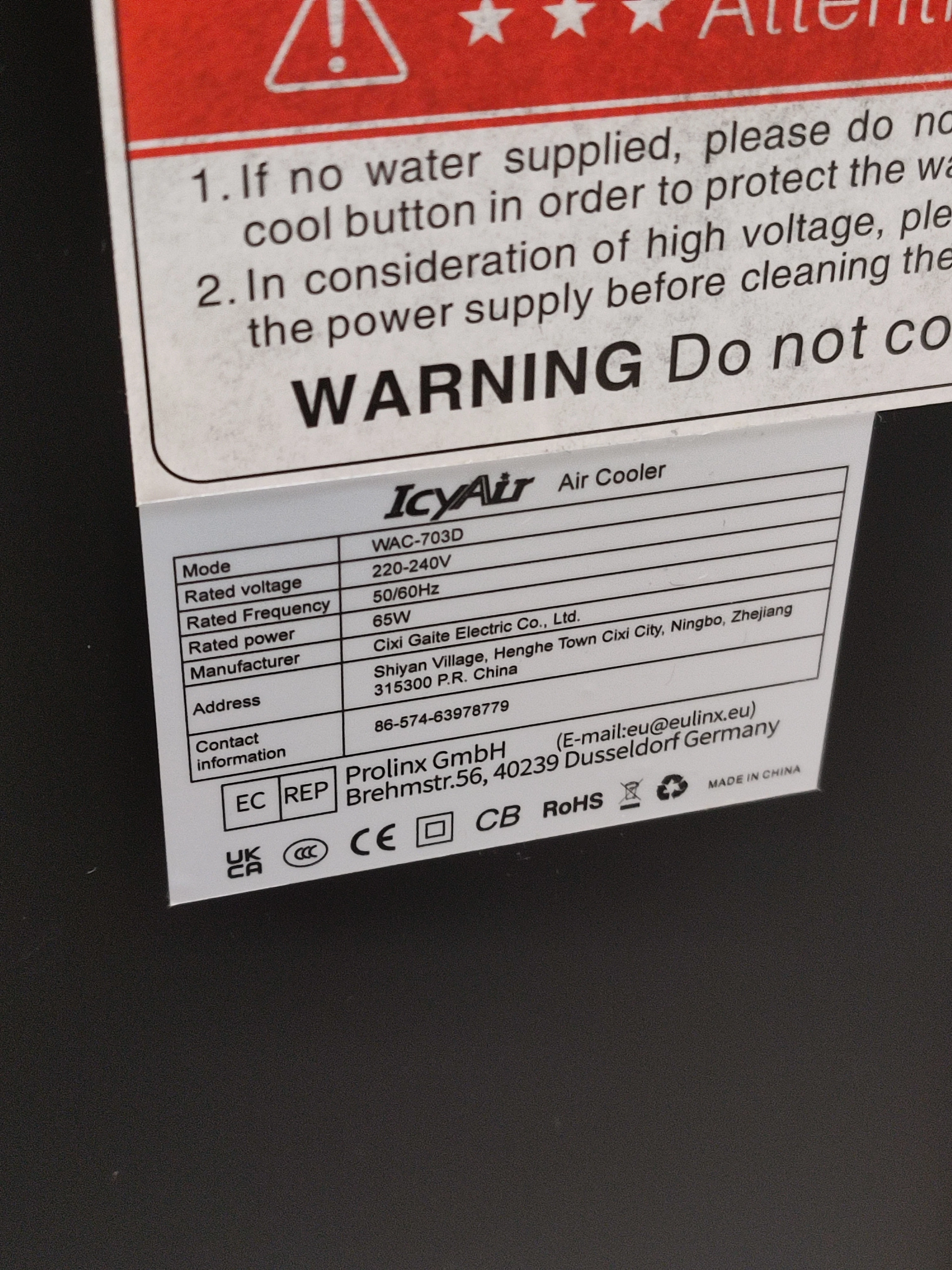 klimatyzator-wodny-przenosny-icyair-wac-703d-65w-pilot-stan-11323-2