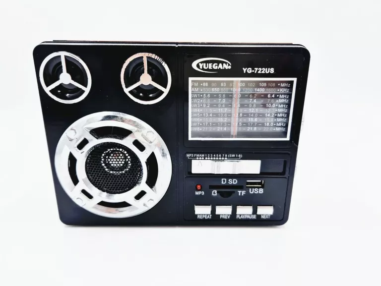 RADIO SOLARNE RETRO YUEGAN YG-722 US USB SD