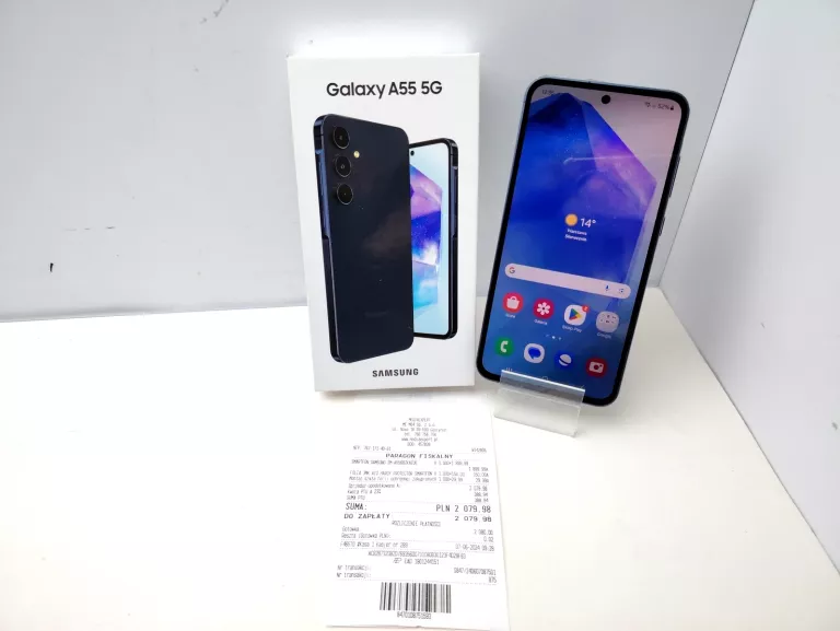 TELEFON SAMSUNG GALAXY A55 5G 8/128GB #GW 07.06.2026R