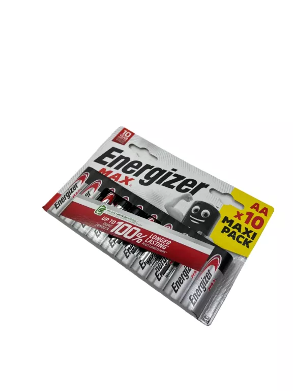 BATERIE ALKALICZNE ENERGIZER AA (R6) 10 SZT.