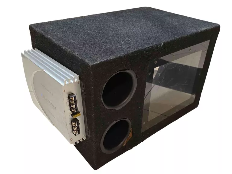WZMACNIACZ BLAUPUNKT GTA 2 SPECIAL EDITION + TUBA BASOWA RAVELAND BAX 1000