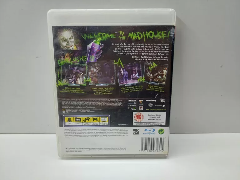 BATMAN ARKHAM ASYLUM PS3