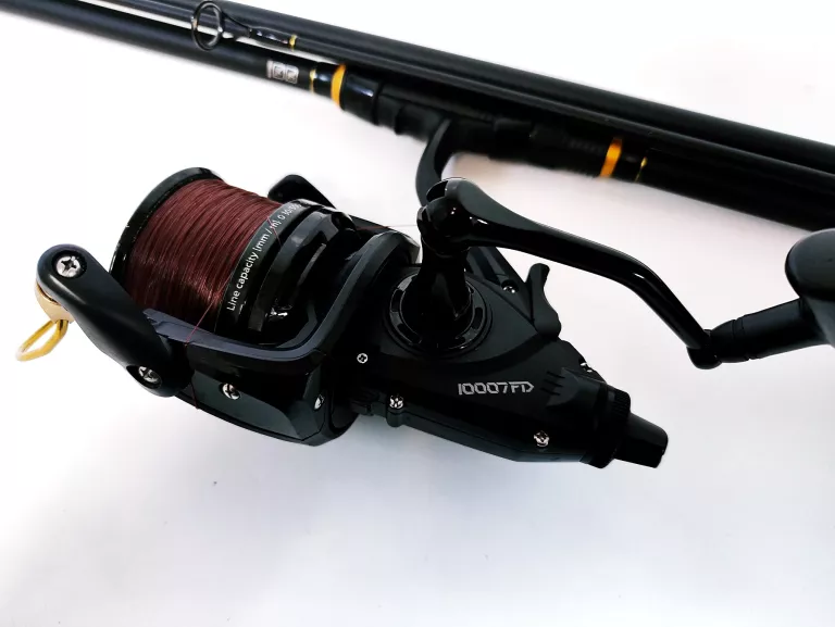 KOŁOWROTEK MIKADO LENTUS 10007 FD + WĘDKA - SENSUAL NG SPOD 12' (360)