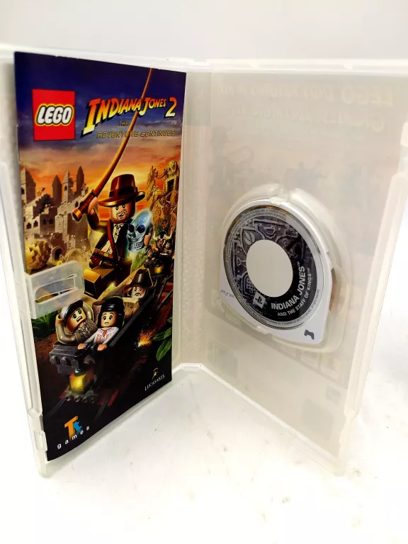 LEGO INDIANA JONES 2 - GRA NA KONSOLE SONY PSP.