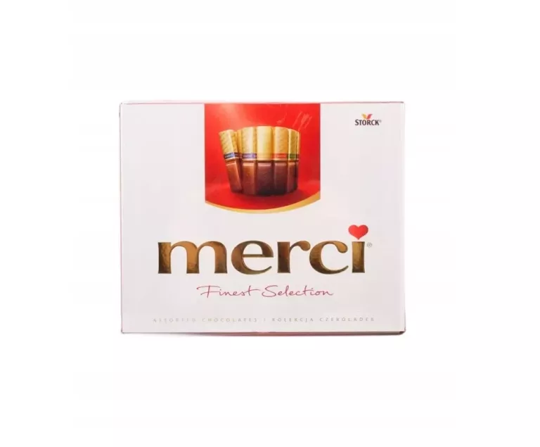 CZEKOLADKI MERCI FINEST SELECTION 250 G