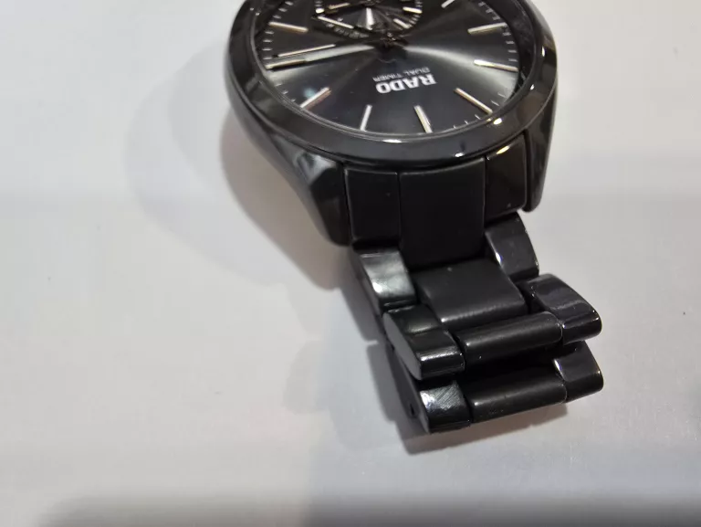 ZEGAREK RADO HYPERCHROME DUAL TIMER CROWNLESS QUARTZ R32102172