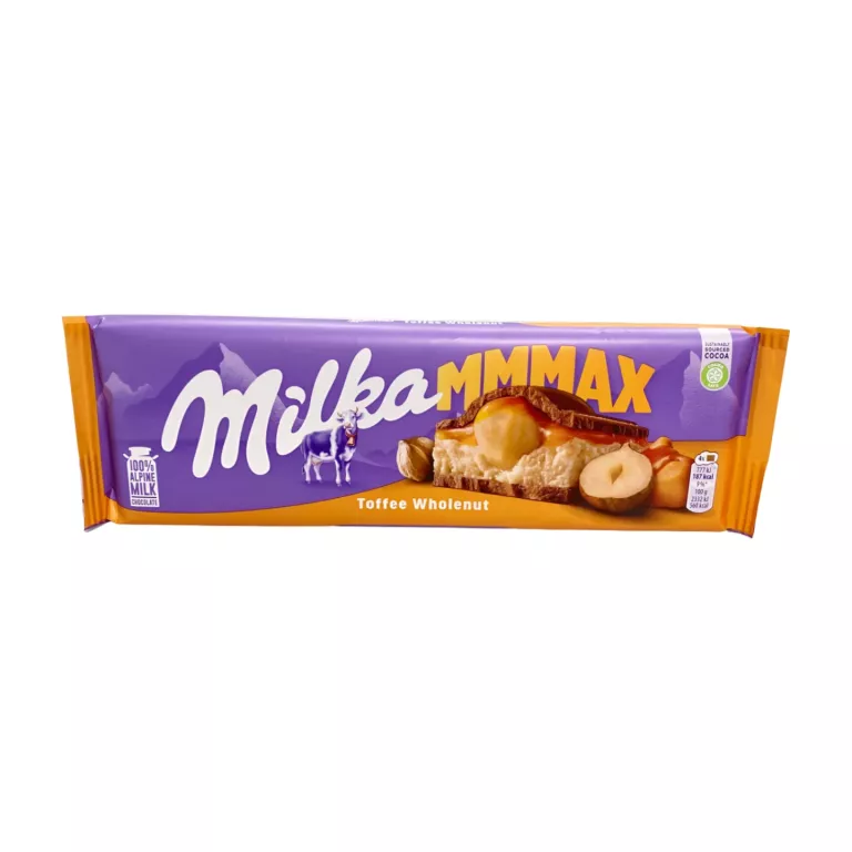 CZEKOLADA MILKA MMMAX TOFFEE WHOLENUT 300G