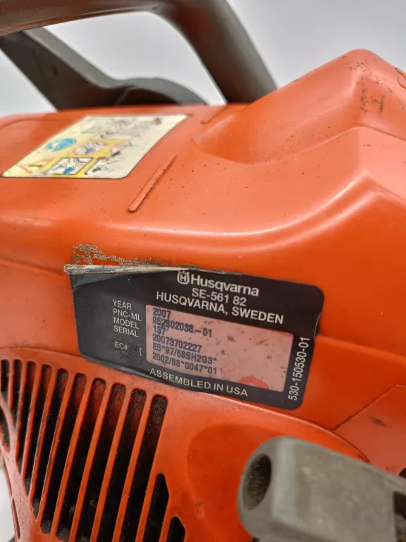 PILARKA SPALINOWA HUSQVARNA 137 OPIS!!