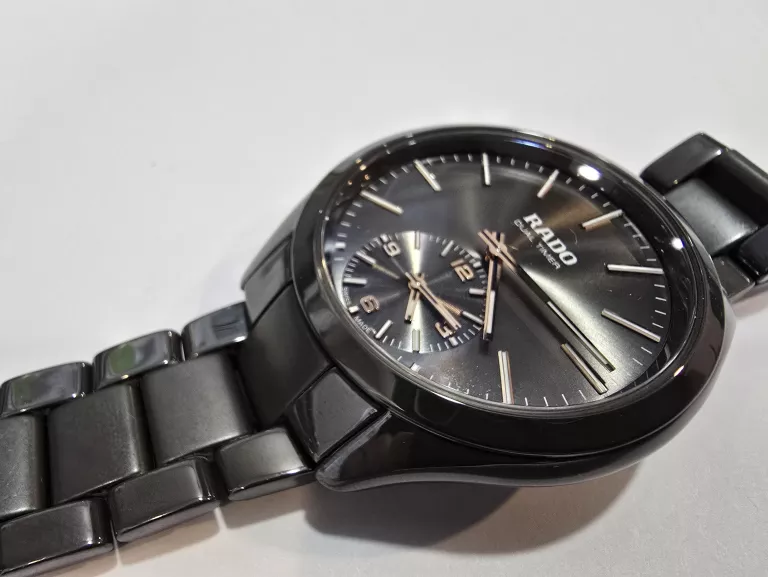 ZEGAREK RADO HYPERCHROME DUAL TIMER CROWNLESS QUARTZ R32102172