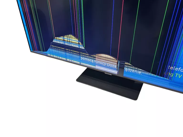 TELEWIZOR SAMSUNG QE55Q80TATXXH 55'' 4K UHD QLED - NA CZĘŚCI! OPIS!