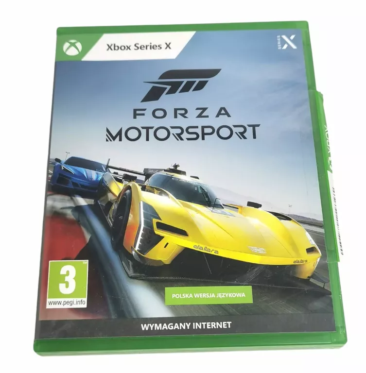 GRA FORZA MOTOSPORT XBOX SERIES X STAN BDB PL WERSJA 196388160273