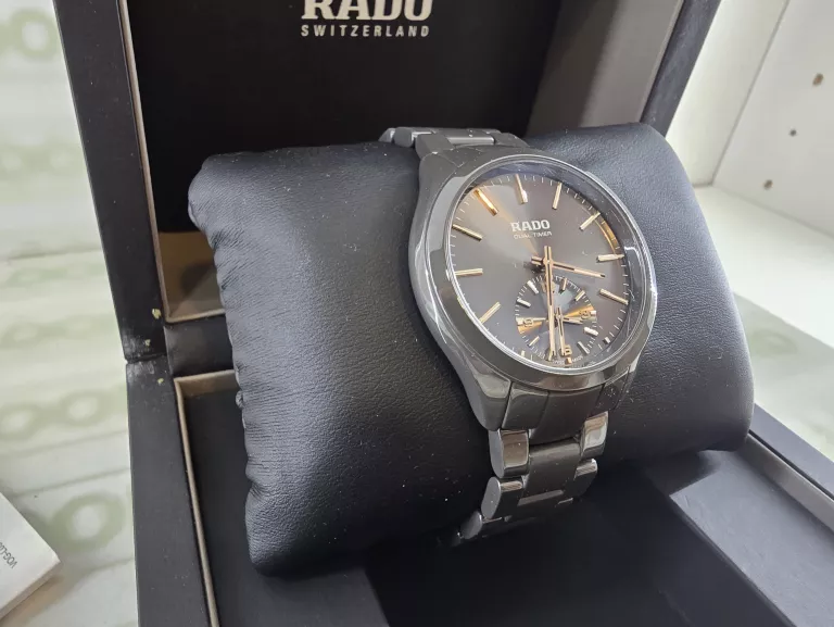 ZEGAREK RADO HYPERCHROME DUAL TIMER CROWNLESS QUARTZ R32102172