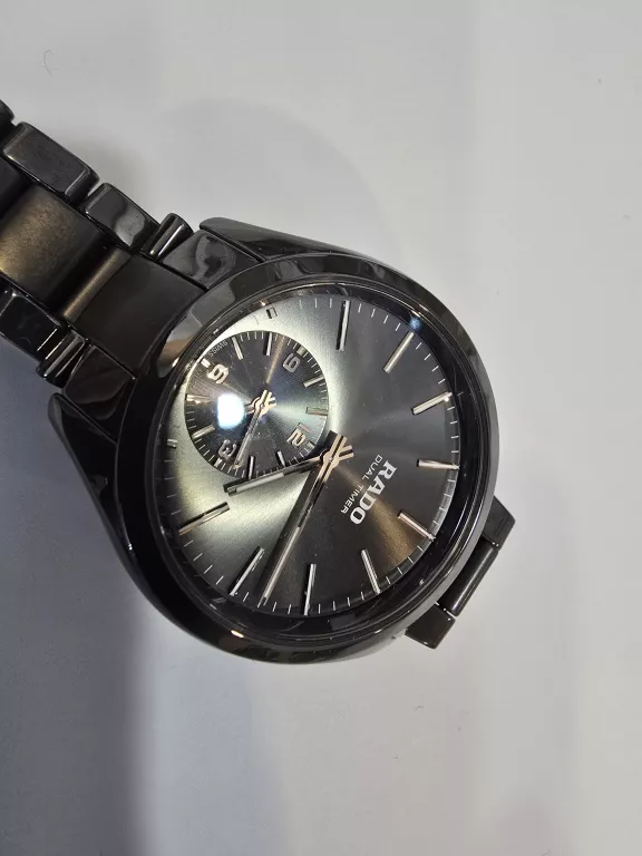 ZEGAREK RADO HYPERCHROME DUAL TIMER CROWNLESS QUARTZ R32102172