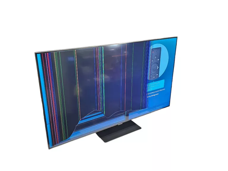 TELEWIZOR SAMSUNG QE55Q80TATXXH 55'' 4K UHD QLED - NA CZĘŚCI! OPIS!