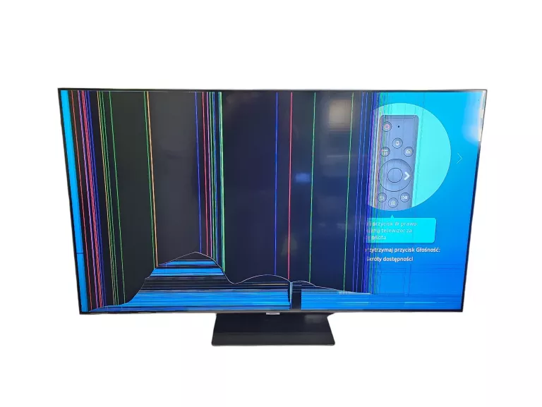 TELEWIZOR SAMSUNG QE55Q80TATXXH 55'' 4K UHD QLED - NA CZĘŚCI! OPIS!