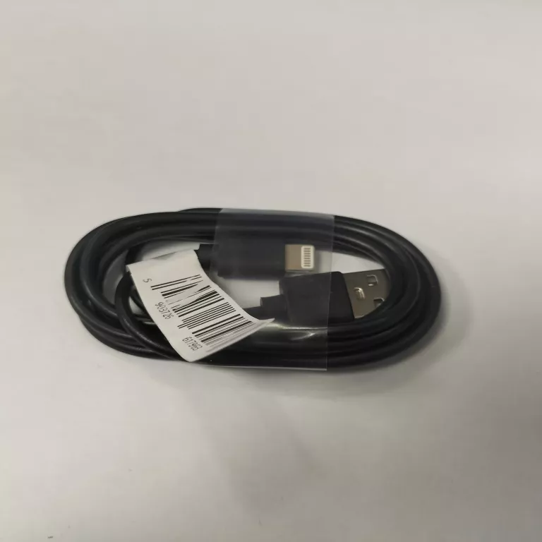 KABEL USB-LIGHTNING 1M CZARNY