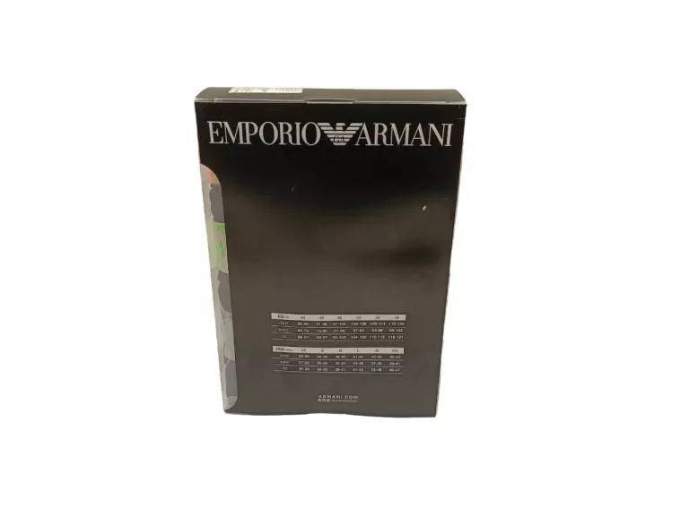 EMPORIO ARMANI MĘSKIE BOKSERKI 3-PAK ROZMIAR S