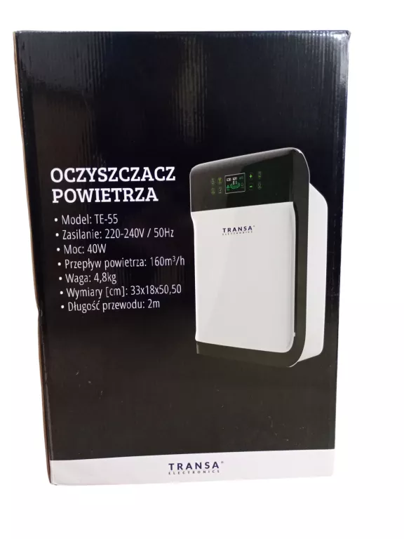 OCZYSZCZACZ POWIETRZA TRANSA TE-55