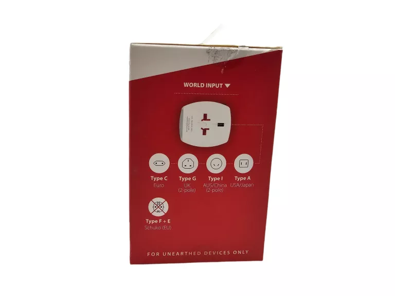 ADAPTER PODRÓŻNY PRZEJŚCIÓWKA SKROSS PRO LIGHT 4X USB