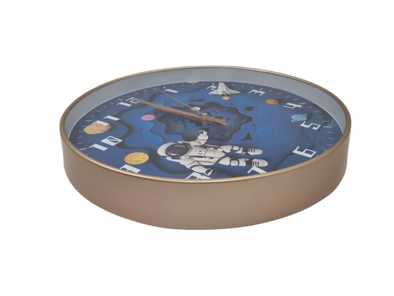ZEGAR ŚCIENNY KOSMOS ASTRONAUTA RAKIETA