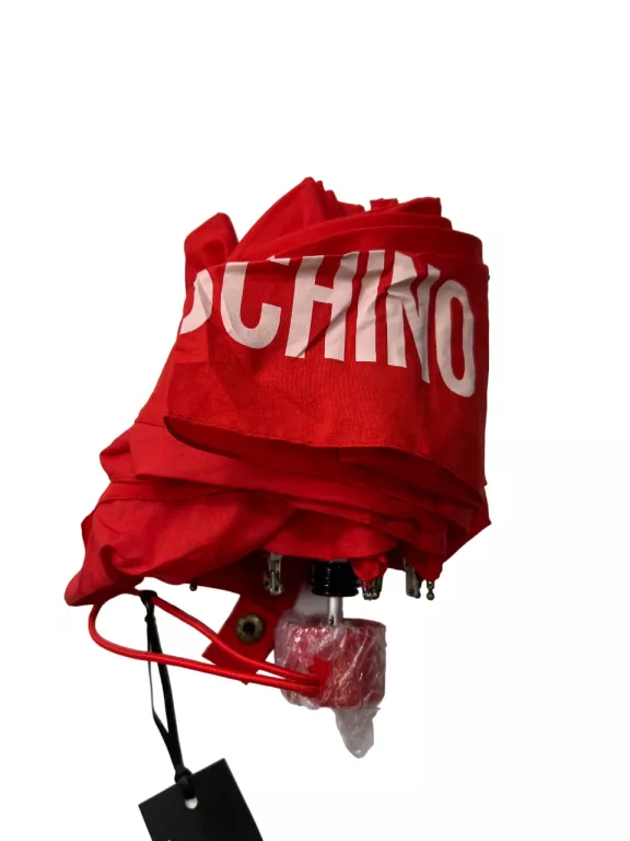MAŁY CZERWONY PARASOL LOVE MOSCHINO SUPERMINI C