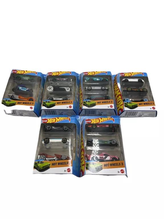 HOT WHEELS 3 PACK MIX