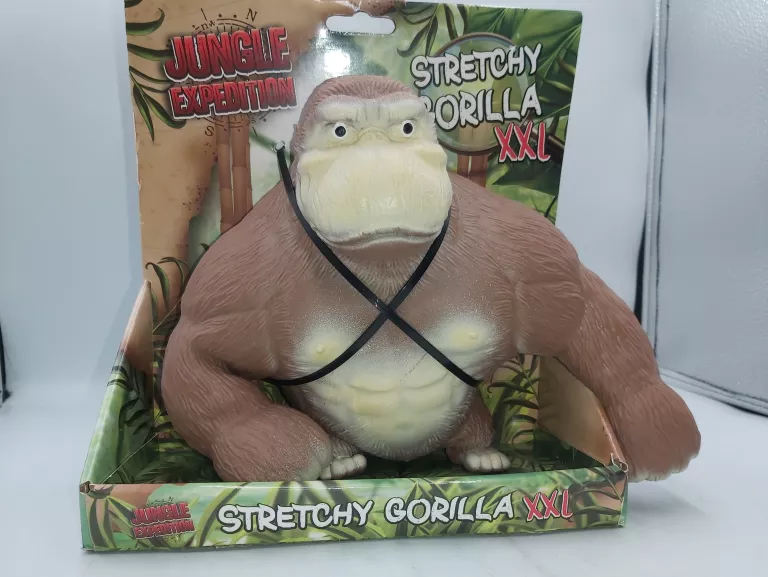 GNIOTEK ZABAWKA FIGURKA ROZCIĄGAJĄCA STRETCHY GORILLA XXL