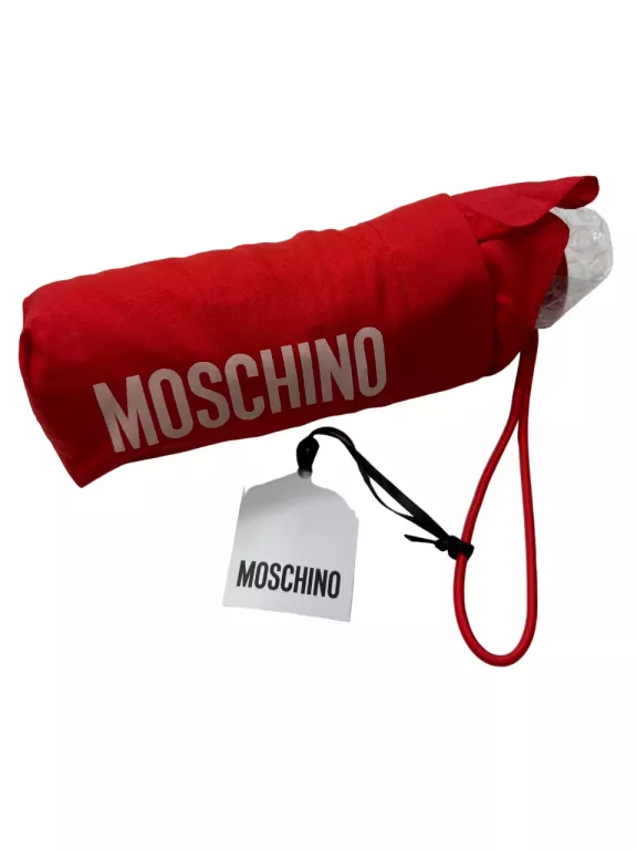 MAŁY CZERWONY PARASOL LOVE MOSCHINO SUPERMINI C
