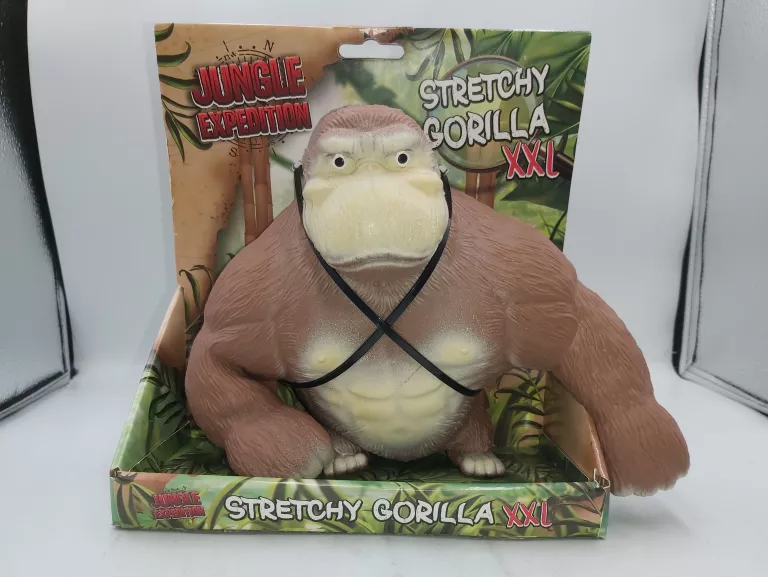 GNIOTEK ZABAWKA FIGURKA ROZCIĄGAJĄCA STRETCHY GORILLA XXL