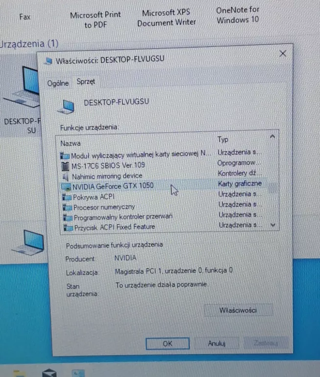 LAPTOP MSI GL73 MS-17C6 16 GB/1 TB HDD