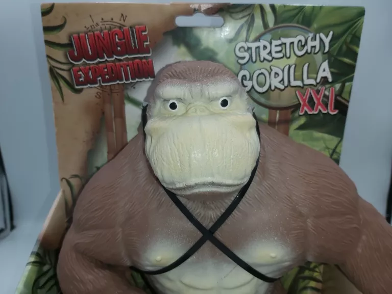 GNIOTEK ZABAWKA FIGURKA ROZCIĄGAJĄCA STRETCHY GORILLA XXL