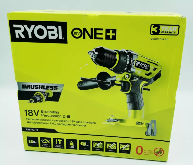 RYOBI R18PD7 WKRĘTARKA AKUMULATOROWA 18V