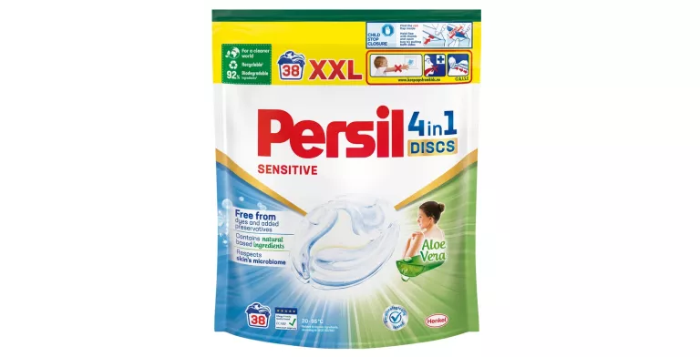 KAPSUŁKI DO PRANIA PERSIL DISCS 4W1 SENSITIVE X38