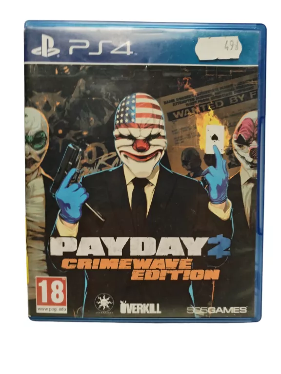 GRA PAYDAY 2 PS4