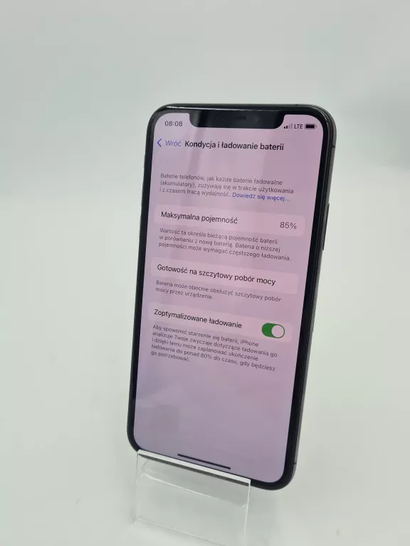 TELEFON APPLE IPHONE XS 256GB ŁADNY STAN 85% KONDYCJA