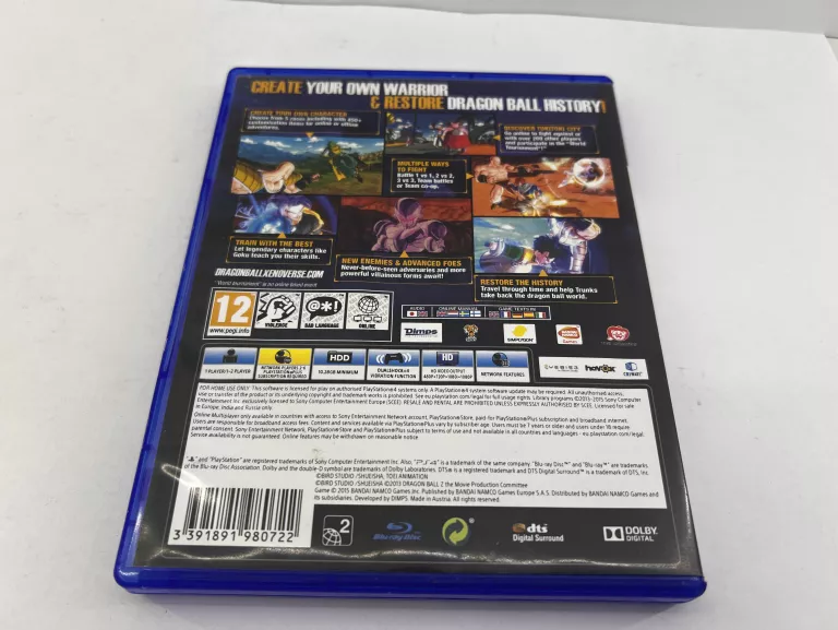 GRA PS4 DRAGON BALL XENOVERSE